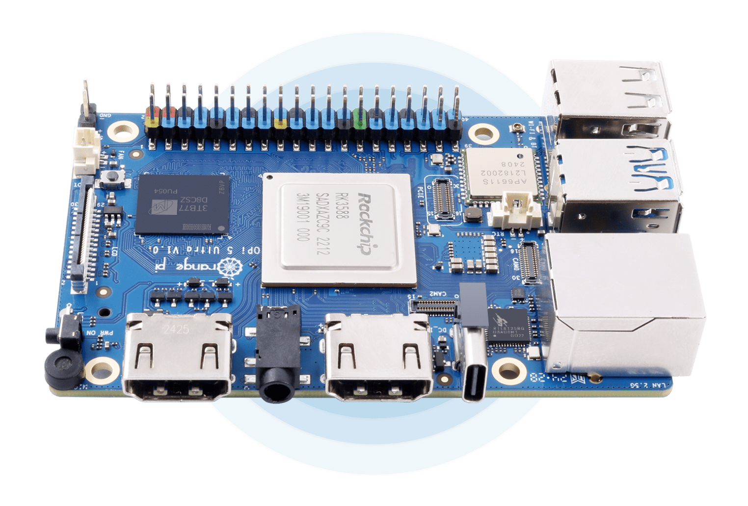 OrangePi 5 Ultra view 2