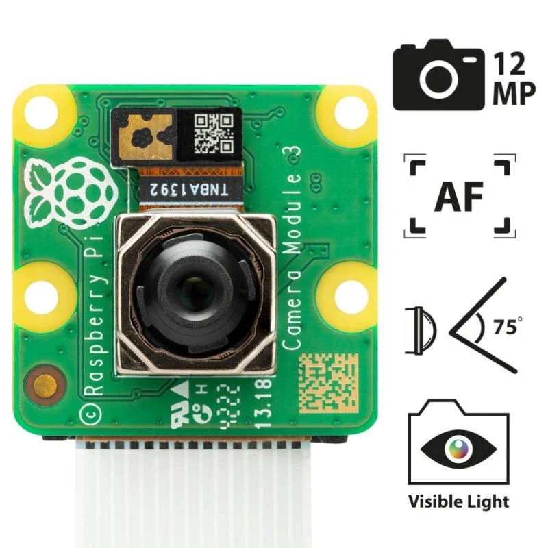 Raspberry Pi Camera Module 3 12MP
